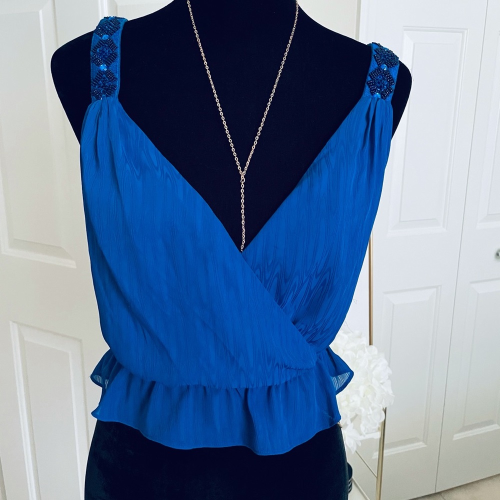 BeBe CHIFFON TANK TOP